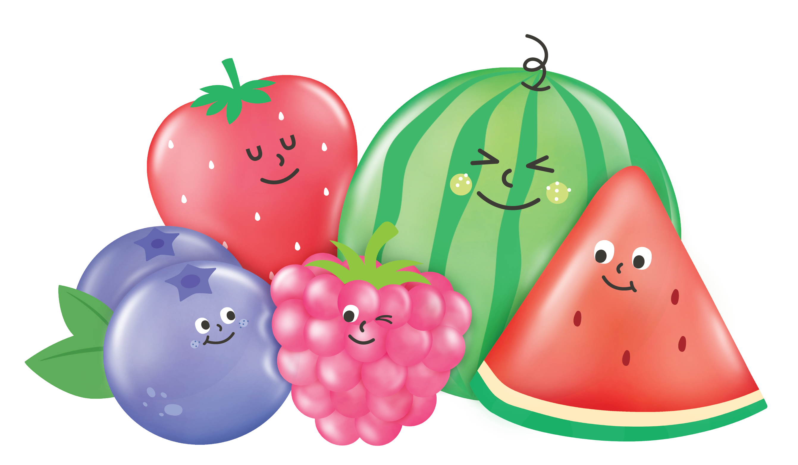 Fruit characters
